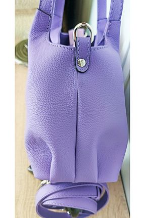 کیف دستی بنفش زنانه سایز متوسط valentina victoria - کد 903006347