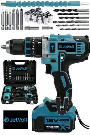 پیچ گوشتی شارژی JetVolt - کد 903069992