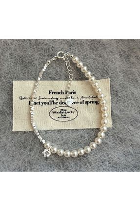 دستبند جواهر طوسی زنانه Harlofia Jewelry - کد 903084620