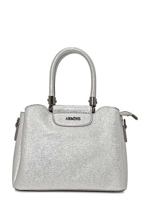 کیف دستی طوسی زنانه Armine - کد 859620326