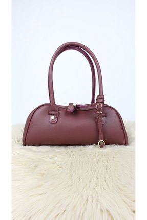 کیف دستی زرشکی زنانه سایز متوسط EBROU - کد 901589832