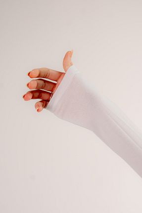 بلوز حجاب سفید زنانه Şalcenneti.com - کد 903134482