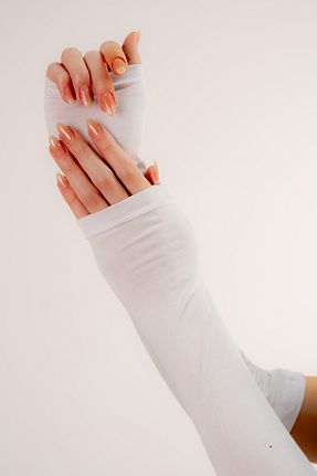 بلوز حجاب سفید زنانه Şalcenneti.com - کد 903134482