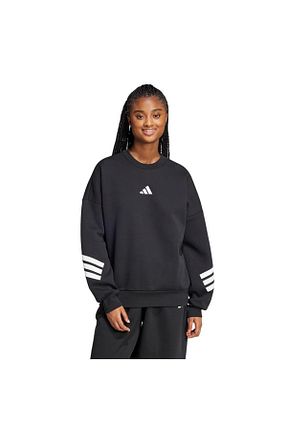 سوئیشرت مشکی زنانه ساده adidas - کد 903198749