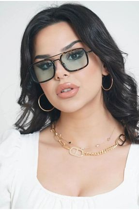 عینک آفتابی سبز زنانه پلاریزه Byc polo - کد 847574485