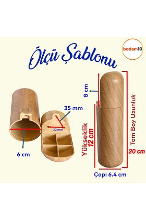 پایه مبل قهوه ای Badem10 - کد 903208423