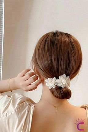 گیره سر سفید زنانه Cinderella - کد 896725705