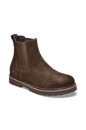 بوت / نیم بوت قهوه ای مردانه چرم خالص Birkenstock - کد 772636285