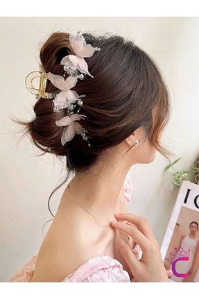 گیره سر صورتی زنانه Cinderella - کد 902170673