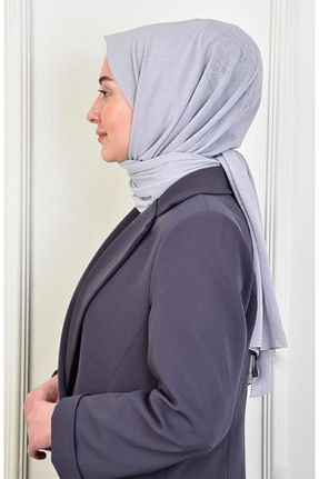 شال طوسی زنانه پنبه ای AybarsStore - کد 903236259