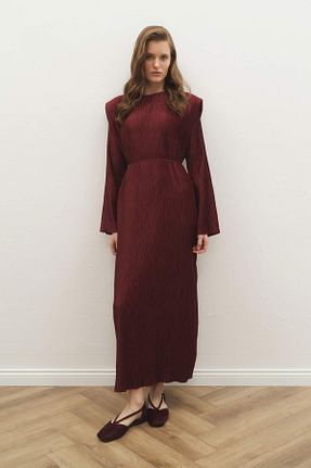 لباس حجاب زرشکی زنانه رگولار Hooopstore - کد 903258168