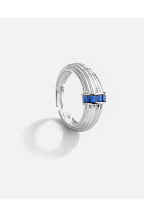 انگشتر نقره سفید زنانه زیرکن MEKS JEWELS - کد 833288305