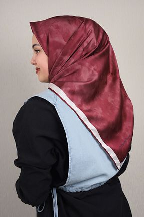 روسری رنگی پلی استر PİRAMİT - کد 797668101