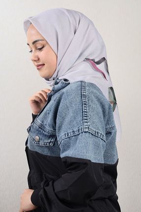 روسری رنگی پنبه ای poloist - کد 734591007