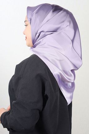 روسری رنگی پلی استر PİRAMİT - کد 735037721