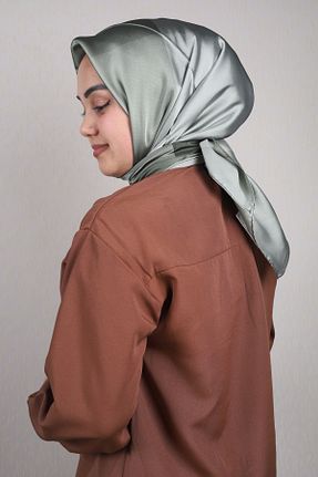 روسری رنگی پلی استر PİRAMİT - کد 754562541