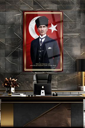 تابلو قرمز شیشه TAULART - کد 903308216