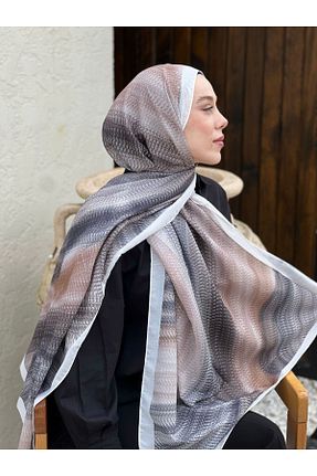شال رنگی زنانه پنبه ای Modakaşmir - کد 904448632