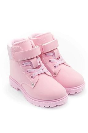 بوت / نیم بوت صورتی بچه گانه جیر KU&PA SHOES - کد 867136107