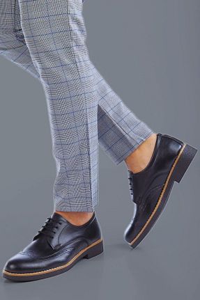 کفش کلاسیک رنگی مردانه پارچه ای GÜR MODA AYAKKABI - کد 903365143