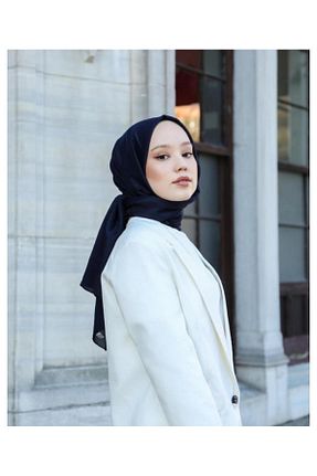 روسری مشکی İpek Vual Hint İpek - کد 903363600