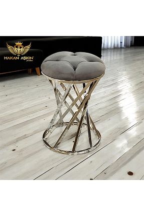 پوف و نیمکت طوسی 34 x 48 BY HAKAN AŞKIN - کد 903362048