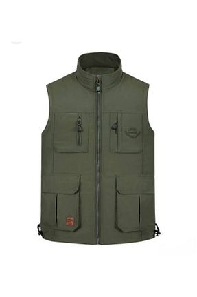 جلیقه سبز مردانه اسلیم Outdoor - کد 903411540