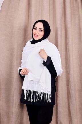 شال سفید زنانه پنبه ای Golden Rose - کد 903417346