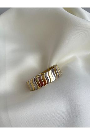 دستبند جواهر سفید زنانه روکش طلا Nilsu Jewellery Accessory - کد 903417935
