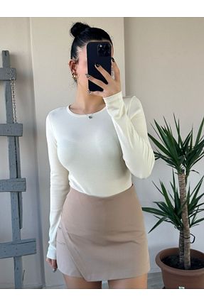 بلوز نباتی زنانه ساده Kate - کد 903416658