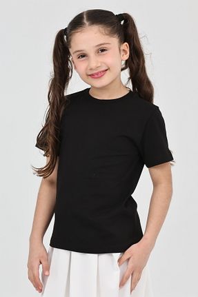 تیشرت مشکی بچه گانه رگولار ERDEM KIDS - کد 904487723