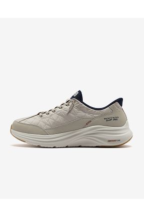 کفش اسنیکر نباتی مردانه بند دار Skechers - کد 897412108