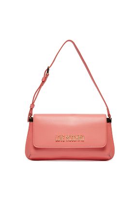 کیف دوشی نارنجی زنانه چرم مصنوعی Love Moschino - کد 901790936