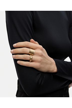 انگشتر جواهر طلائی زنانه İpekyol - کد 902552104