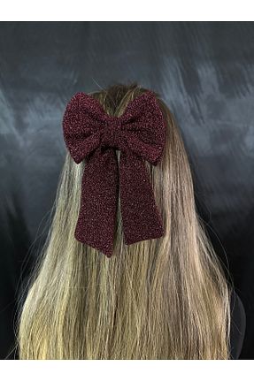 گیره سر زرشکی زنانه MegssStore - کد 903490894
