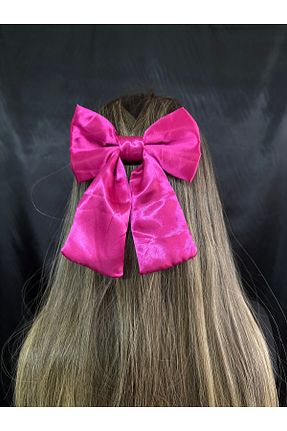 گیره سر صورتی زنانه ساتن MegssStore - کد 903479385
