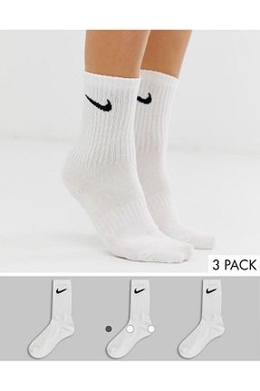 جوراب اسپرت سفید زنانه پنبه ای Nike - کد 903485151