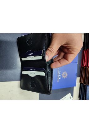کیف پول مشکی مردانه ابعاد کوچک Lutti - کد 886592529