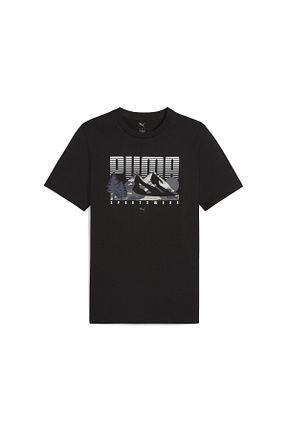 تیشرت اسپرت مشکی مردانه Fitted Puma - کد 897404129