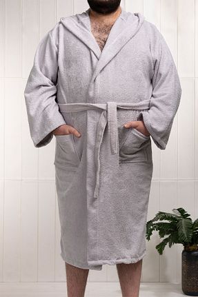 حوله پالتوئی طوسی زنانه DC Teks - کد 904706976