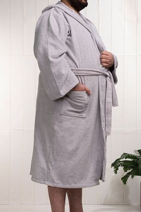 حوله پالتوئی طوسی زنانه DC Teks - کد 904706976