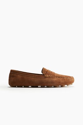 کفش لوفر قهوه ای زنانه پاشنه کوتاه (1 - 4 سانتی متر) H&M - کد 904710308