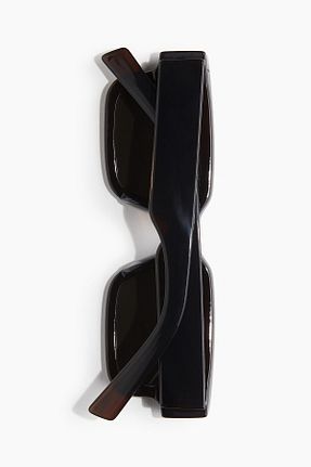 عینک آفتابی قهوه ای مردانه 50 H&M - کد 903628458