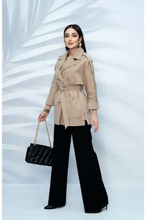 ترنچکت زنانه پنبه ای Eccim Fashion - کد 904737649
