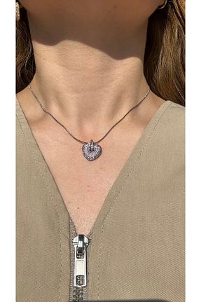 گردنبند استیل ( فولاد ) طوسی استیل (فولاد) Galeria - کد 903391999