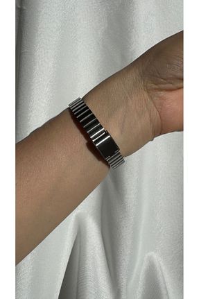 ساعت مچی طوسی زنانه استل (فولاد) Galeria - کد 903702157