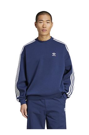 سوئیشرت سرمه ای مردانه هندسی adidas - کد 903708375