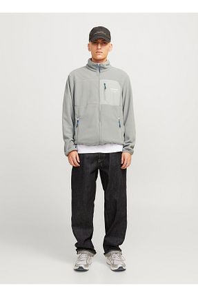 کاپشن طوسی مردانه رگولار Jack & Jones - کد 903708884