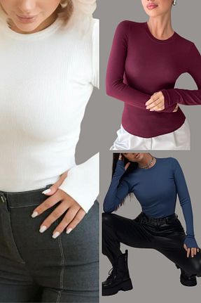 بادی مشکی زنانه یقه ایستاده ZENCHES - کد 886076431