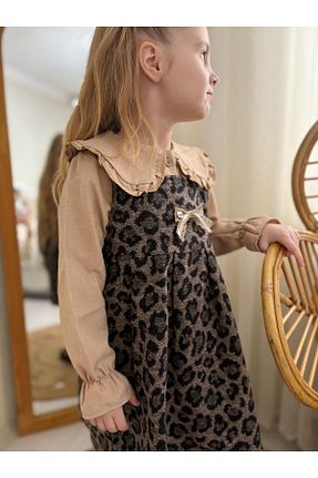 لباس قهوه ای بچه گانه بافتنی BERFONZO KIDS - کد 904773574